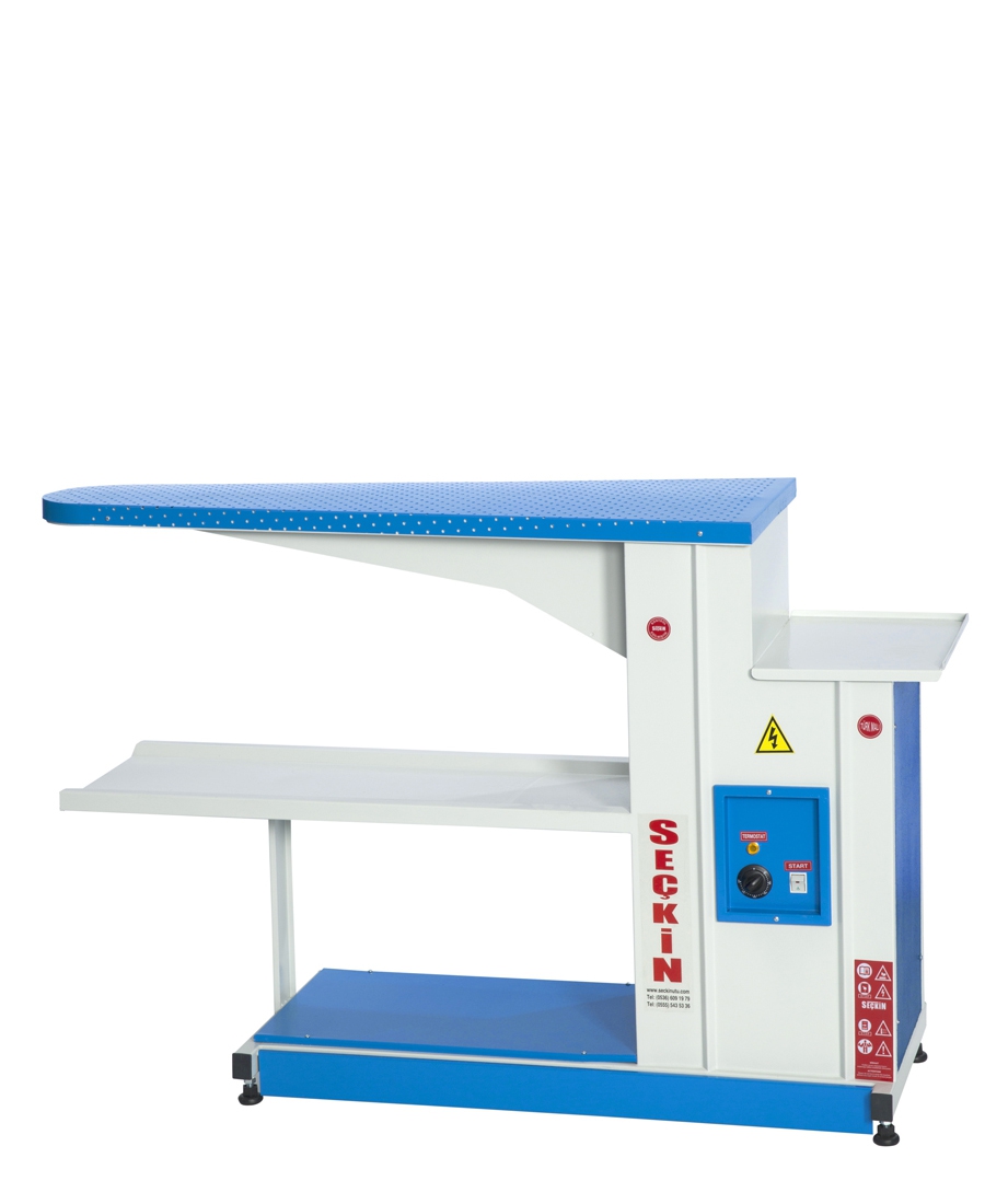 NARROW TYPE IRONING TABLE WITH MINI STEAM BOILER BASE
