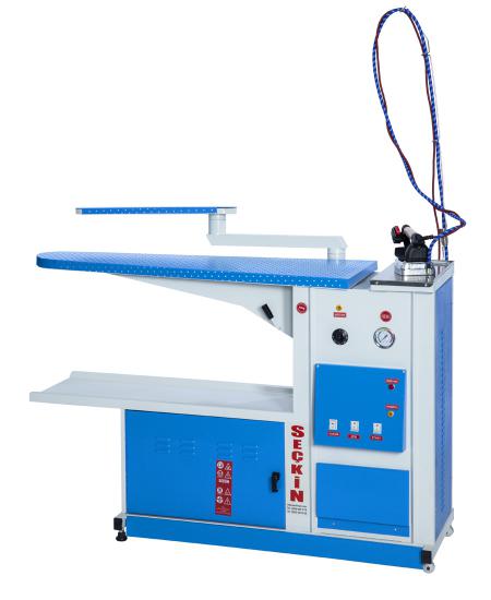 NARROW TYPE IRONING TABLE WITH STEAM BOILER - ARM KIT