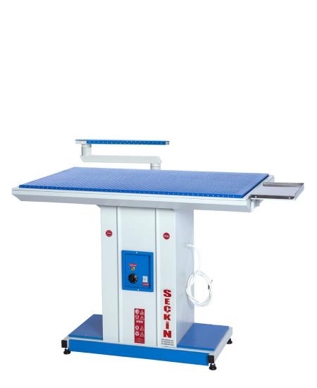WIDE TYPE IRONING TABLE WITH ARM